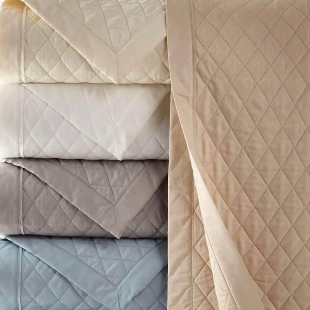 Set Of 3 Ralph Lauren Euro Shams 29” X 29”